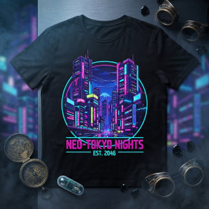 Neo-Tokyo Nights 2046 T-Shirt