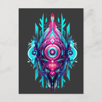 Neo-Tribal Sigil Postcard