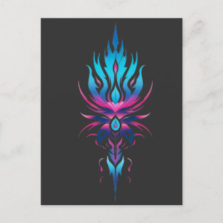 Neo-Tribal Sigil Postcard