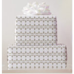 Neoclassical 3D Embossed Gold Gradient Wedding  Wrapping Paper<br><div class="desc">Neoclassical design patterned from an 18th century Italian ornament by Giambattista Bodoni and reproduced in metallic gold. Perfect for weddings,  anniversaries and formal occasions.</div>