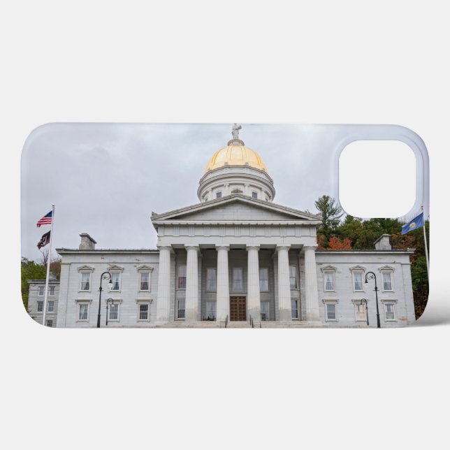 neoclassical state capitol building in montpelier  Case-Mate iPhone case (Back (Horizontal))