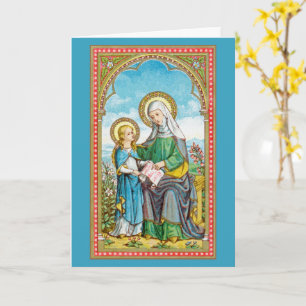 NeoGothic St. Anne and Young Mary (SAU 29) Card