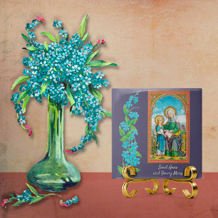 NeoGothic St. Anne and Young Mary (SAU 29) Tile