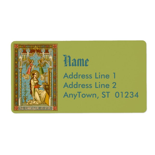 NeoGothic St. Cecilia of Rome (BNG 02) (Front)