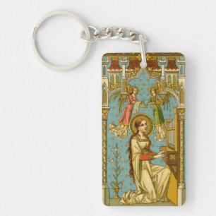 NeoGothic St. Cecilia of Rome (BNG 02) Key Ring