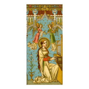NeoGothic St. Cecilia of Rome (BNG 02) Rack Card