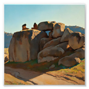 “Neolithic Afternoon” by Maynard Dixon Photo Print