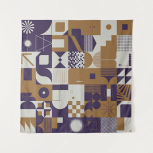 Neomodern aesthetics of brutalism design poster co tapestry