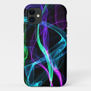 Neon Abstract iPhone 11 Case