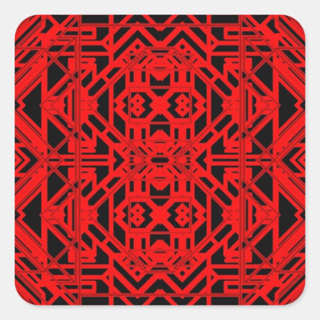 Neon Aeon 12 Square Sticker (Front)