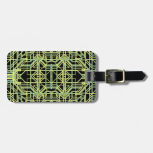 Neon Aeon 8 Luggage Tag