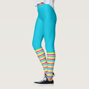 Neon Aerobics Leg Warmer  Leggings