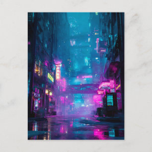 Neon After Midnight Postcard