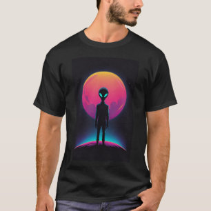 Neon Alien Nightfall T-Shirt