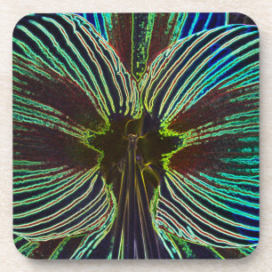 Neon Amaryllis Coaster