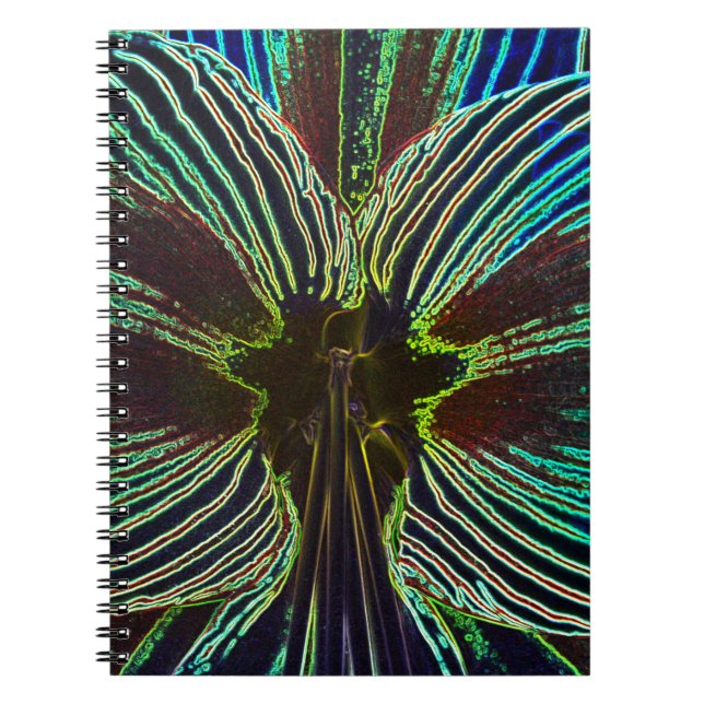 Neon Amaryllis Notebook (Front)