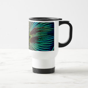 Neon Amaryllis Travel Mug