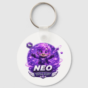 Neon ATOMIVRA Key Ring