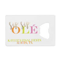 Neon Bachelorette Favour Final Fiesta Sip Sip Ole