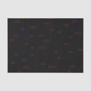 Neon Bats Tissue Paper