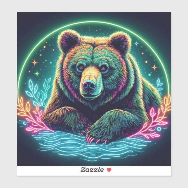 Neon Bear  (Sheet)