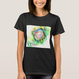 Neon Betta Fish – Turquoise Pink Vibrant Aquatic T-Shirt