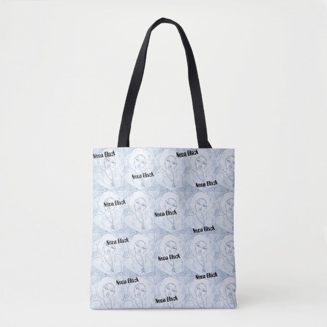 Neon Black Tote (Front)