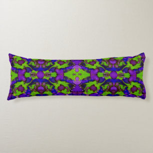 Neon Bloomstorm Body Cushion