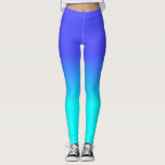 Neon Blue and Bright Neon Aqua Ombré Shade Colour Leggings<br><div class="desc">Neon Blue and Bright Neon Aqua Ombré Shade Colour Fade neon aqua, neon blue, blue neon, ombre shade, colour fade, neon, blue, ombre, shade, colour, fade, trend, bright, fluorescent, highlighter, school, kids, fun, dorm, decor, tint, bright neon blue, bright blue, faded, faded colour, neon blue fade, neon aqua fade, neon...</div>