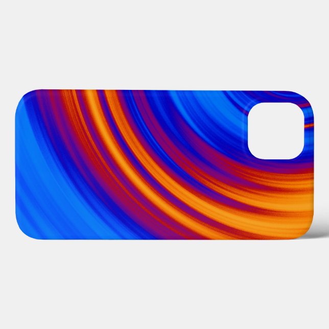 Neon Blue Orange Red Yellow Case-Mate iPhone Case (Back (Horizontal))
