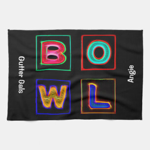 Neon Bowl, Team Bowling Towels