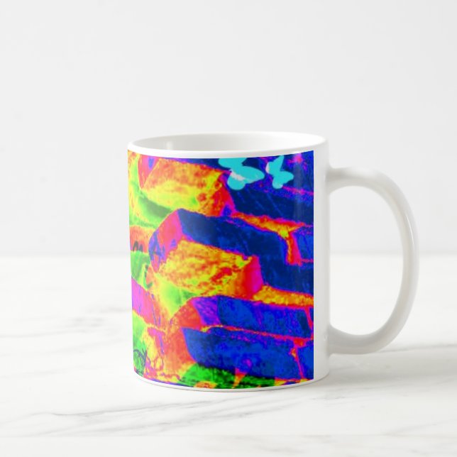 neon brick mug (Right)