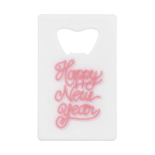 Neon bright happy new year social ads template