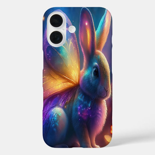 Neon Bunny Case-Mate iPhone Case (Back)