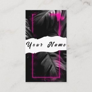 Neon Business Card