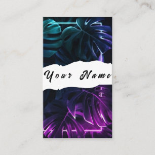 Neon Business Card