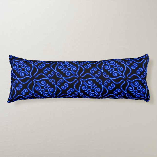 Neon Butterfly Body Cushion (Front)