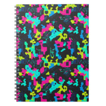 Neon Camouflage Pattern