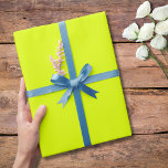 Neon Chartreuse Solid Colour | Classic | Elegant Wrapping Paper<br><div class="desc">Neon Chartreuse Solid Colour | Classic | Elegant | Trendy | Stylish | Gift Wrapping Paper</div>