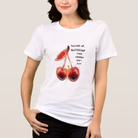 Neon Cherries Pucker Up, Buttercup