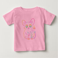 Neon Chinchilla Fantasy Pet – Colorful Animal Desi