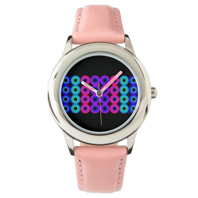 Neon Circles Watch (Front)