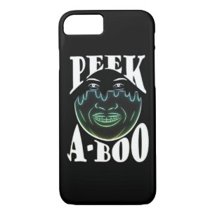 Neon Colored Artwork - Peekabo iPhone 8/7 Case