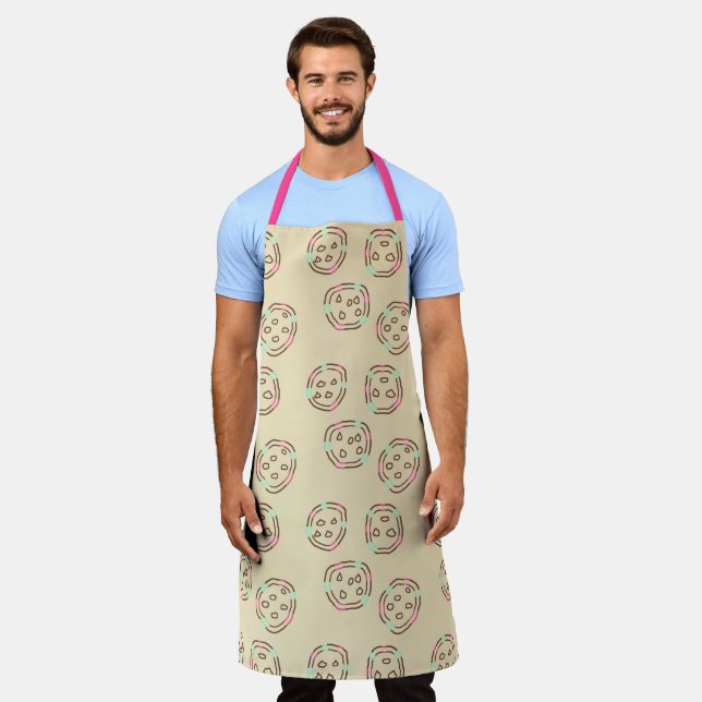 Neon Cookies apron (Worn)