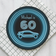 Neon Coupé Race Car - Motorsports Custom Men's