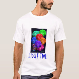 Neon Cyrstal Space Balls T-Shirt