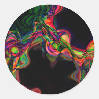 Neon Dance II Sticker