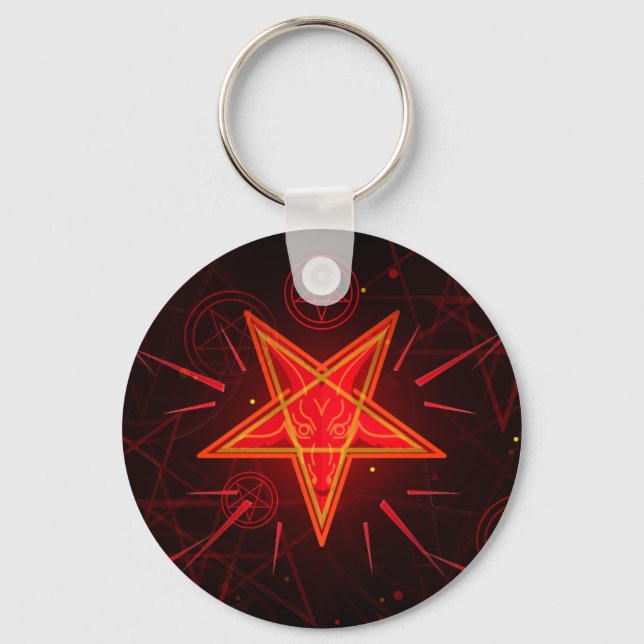 neon demon key ring (Front)