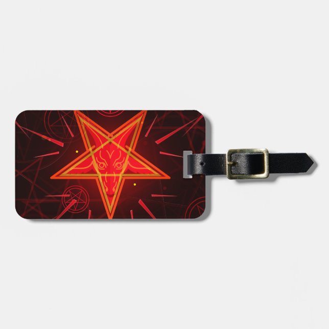 neon demon luggage tag (Front Horizontal)