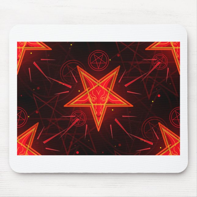 neon demon mouse mat (Front)